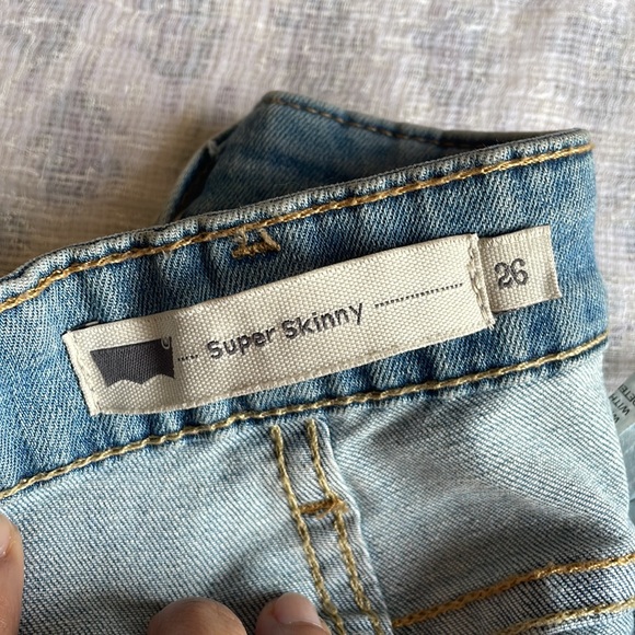 LEVIS skinny jeans - light blue - Picture 3 of 7